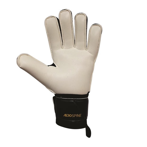 Black/Gold - Sondico - AeroSpine Goalkeeper Gloves Juniors