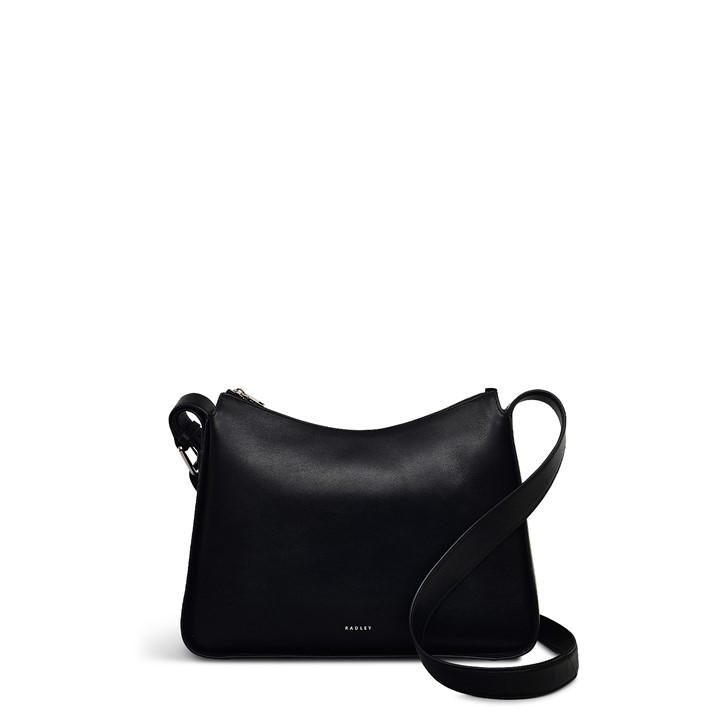 Radley Women's Black Westwell Lane Medium Ziptop Crossbody Bag, Sports Direct