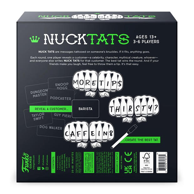 Multi Format and Universal - FUNKO - Nuck Tats Game