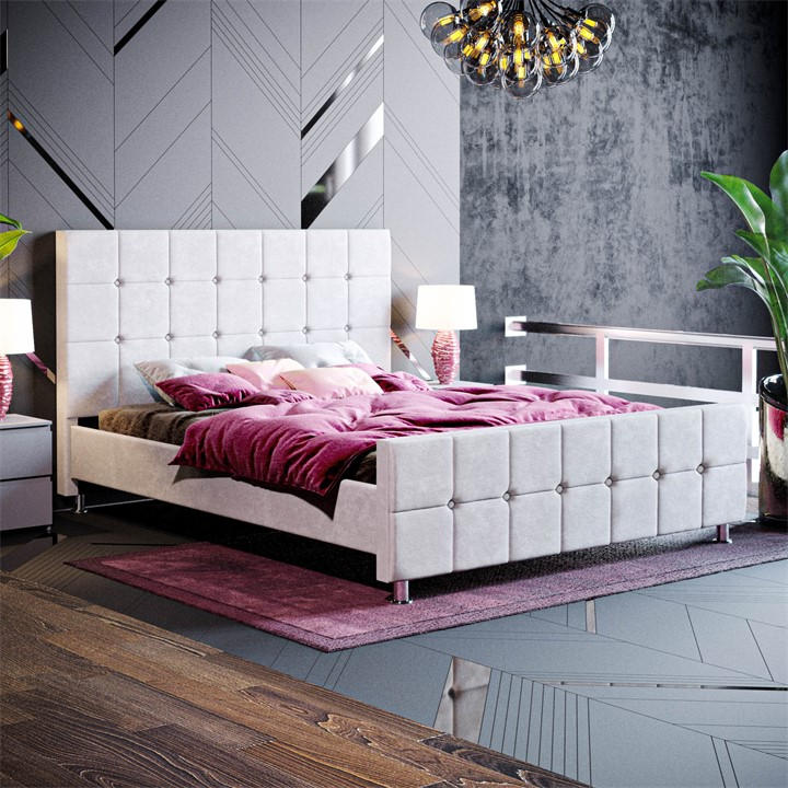 Lassic  Grey Vida Designs Valentina King Size Bed Ukfr, Sports Direct