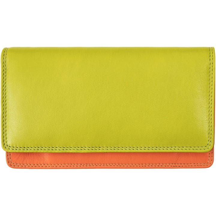 Primehide Leather Women's Green London Collection Leather Matinee Purse, Sports Direct