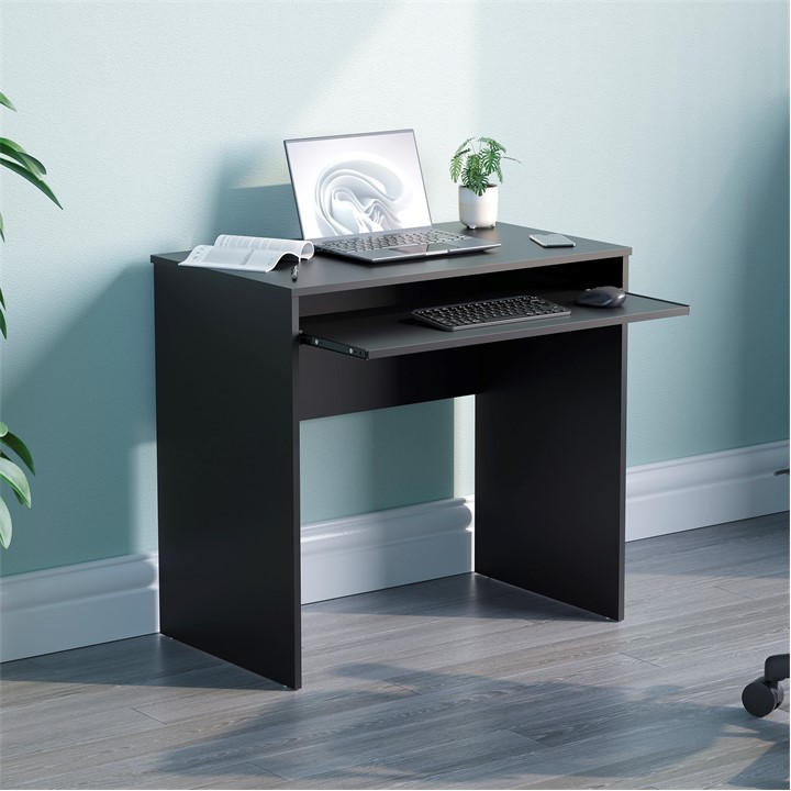 Lassic  Black Vida Designs Huby Computer Desk, Sports Direct