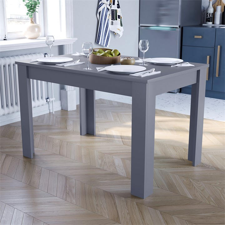 Lassic  Grey Vida Designs Medina  Dining Table in Size 4 Seater, Sports Direct