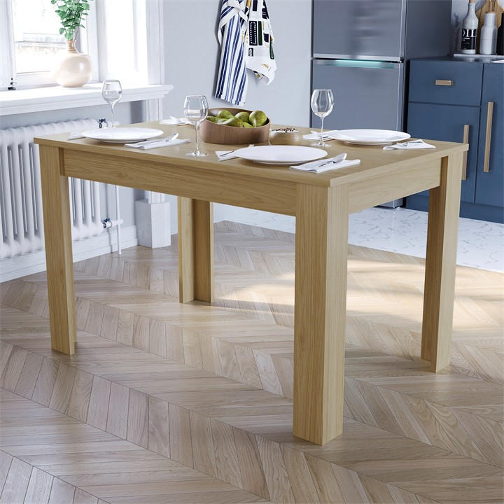 Lassic  Beige Vida Designs Medina  Dining Table in Size 4 Seater, Sports Direct