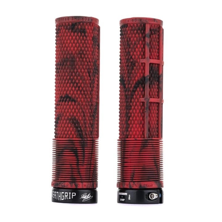 Dmr  Red Deathgrip  Flangeless Lock-On Mtb Grip in Size Thick, Sports Direct