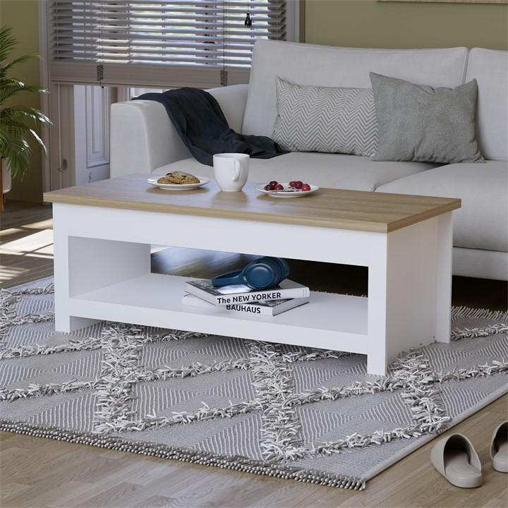 Lassic  White Vida Designs Arlington Coffee Table, Sports Direct