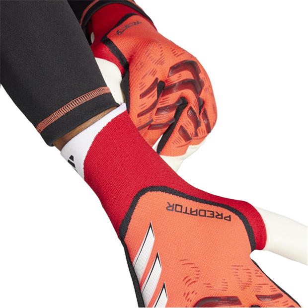 Lucid Red - adidas - Predator Pro Hybrid Goalkeeper Gloves