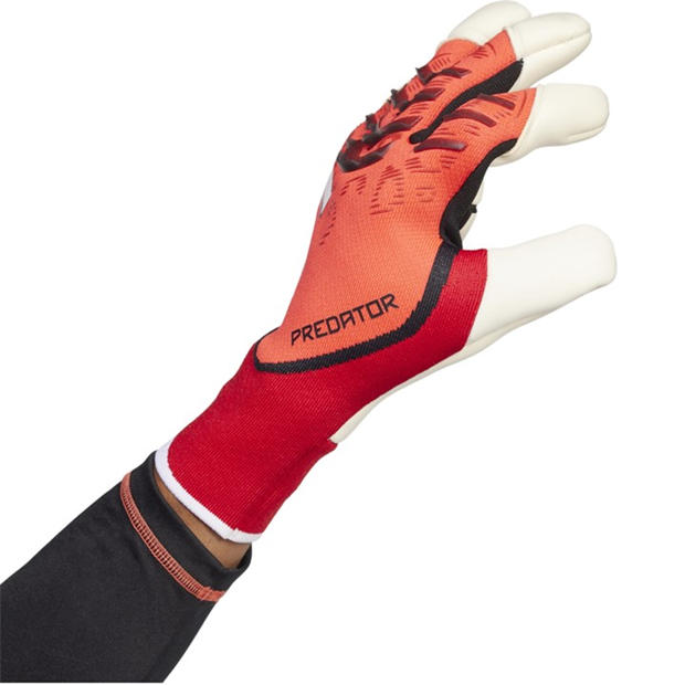 Lucid Red - adidas - Predator Pro Hybrid Goalkeeper Gloves