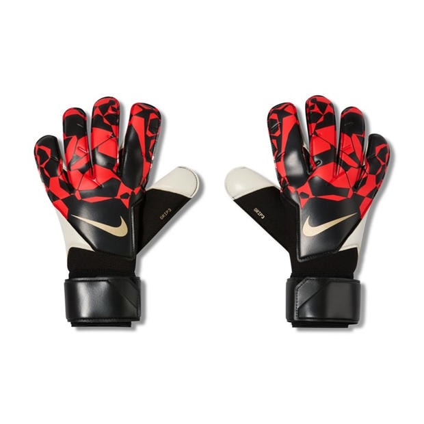 Black/Red - Nike - Mercurial Grip Goalkeeper Gloves