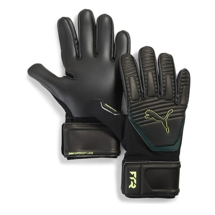 Puma Men's Black Future Match Goalkeeper Gloves  in Size 7, Sports Direct