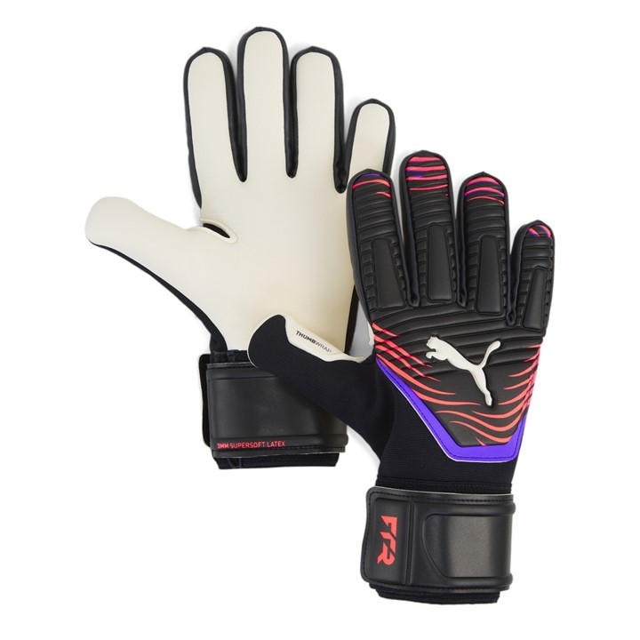 Puma Men's Black Future Match Goalkeeper Gloves  in Size 11, Sports Direct
