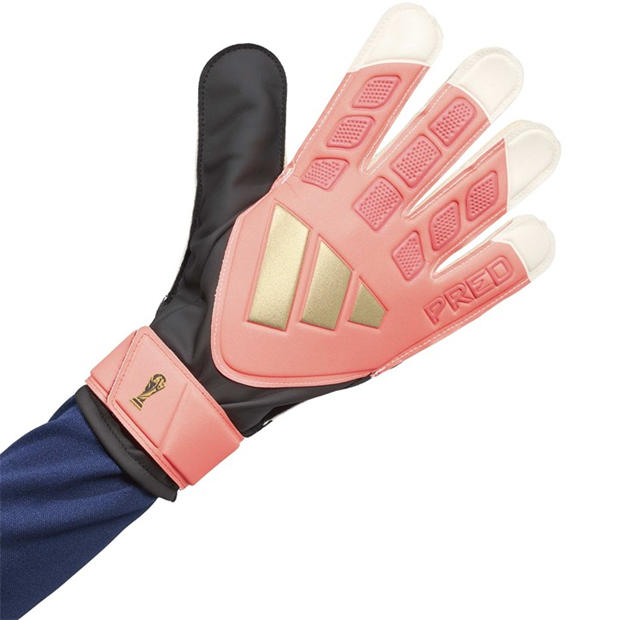 Pink/Black - adidas - Predator Training Goalkeeper Gloves Adults