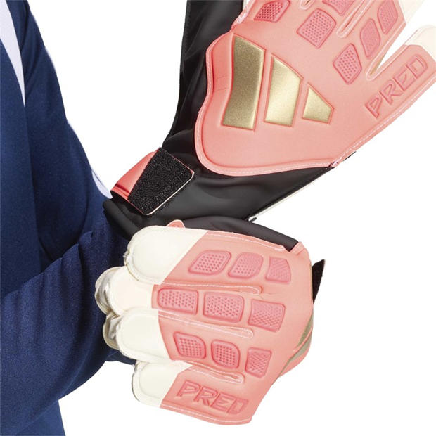Pink/Black - adidas - Predator Training Goalkeeper Gloves Adults
