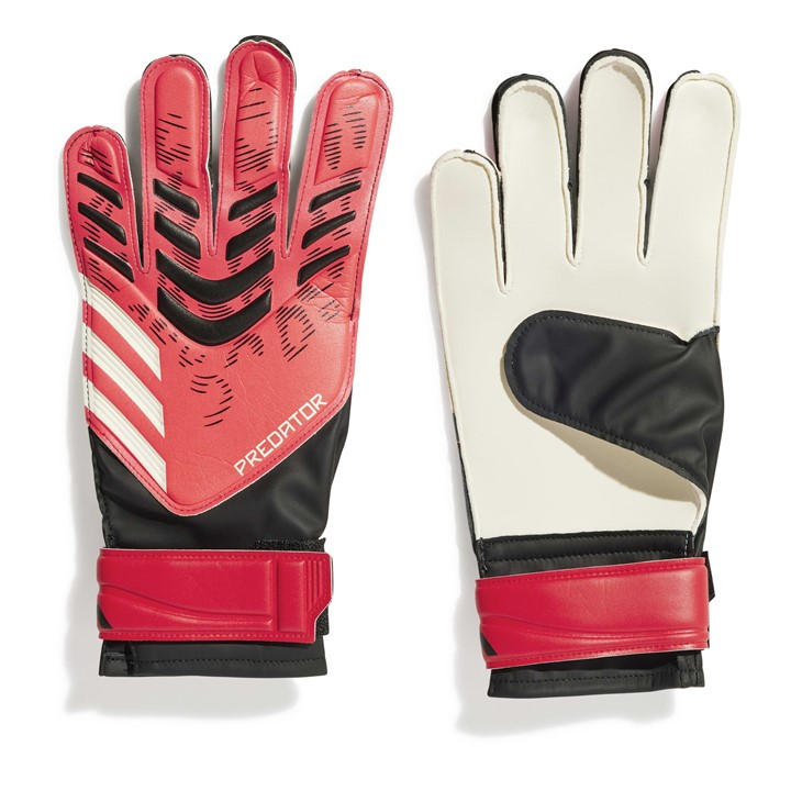 Adidas Men's Red Predator Training Goalkeeper Gloves  in Size 9, Sports Direct