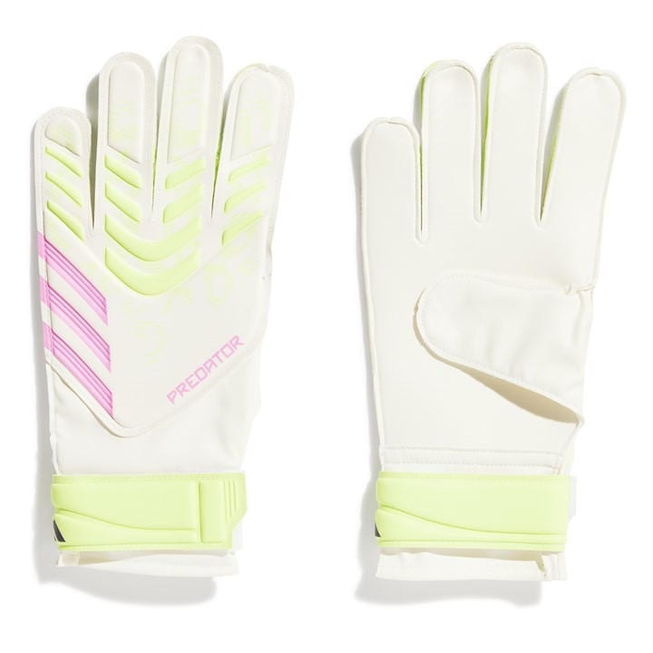 Adidas Men's White Predator Training Goalkeeper Gloves  in Size 9, Sports Direct