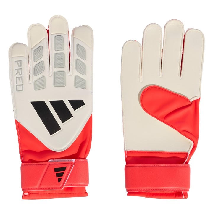 Adidas Men's White Predator Training Goalkeeper Gloves  in Size 9, Sports Direct