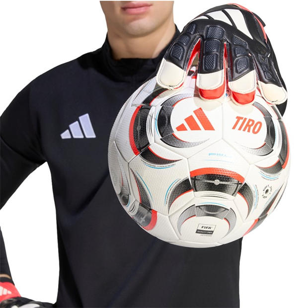 Black/Red - adidas - Predator Training Goalkeeper Gloves Adults