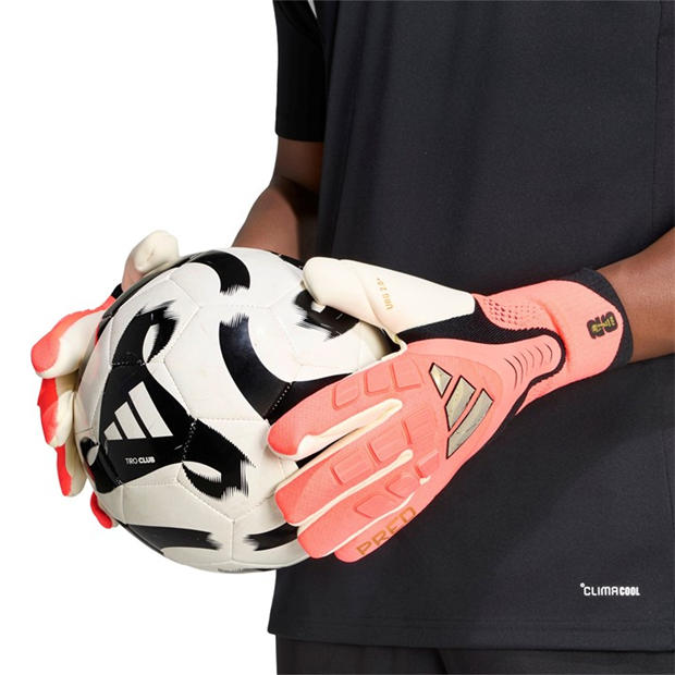 Pink/Black - adidas - Predator Pro Goalkeeper Gloves Adults