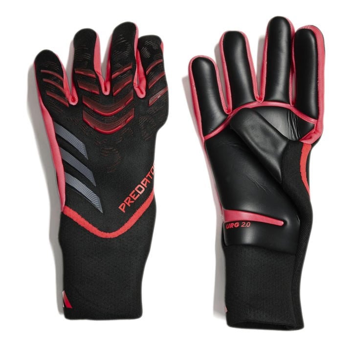Adidas  Black Predator Pro Goalkeeper Gloves  in Size 11, Sports Direct