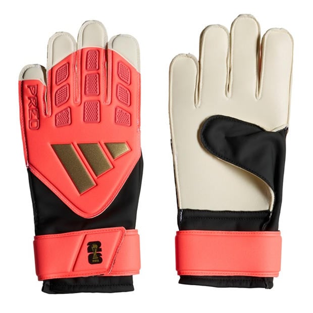 Pink/Black - adidas - Predator Training Goalkeeper Gloves Juniors