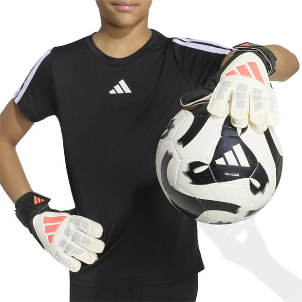White/Black - adidas - Predator Training Goalkeeper Gloves Juniors