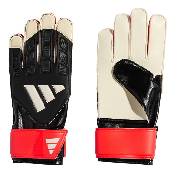 Adidas  Kids Black Predator Training Goalkeeper Gloves  in Size 4, Sports Direct