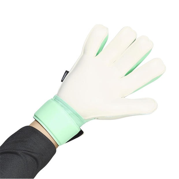 Green/Black - adidas - Predator Match Fingersave Goalkeeper Gloves Adults