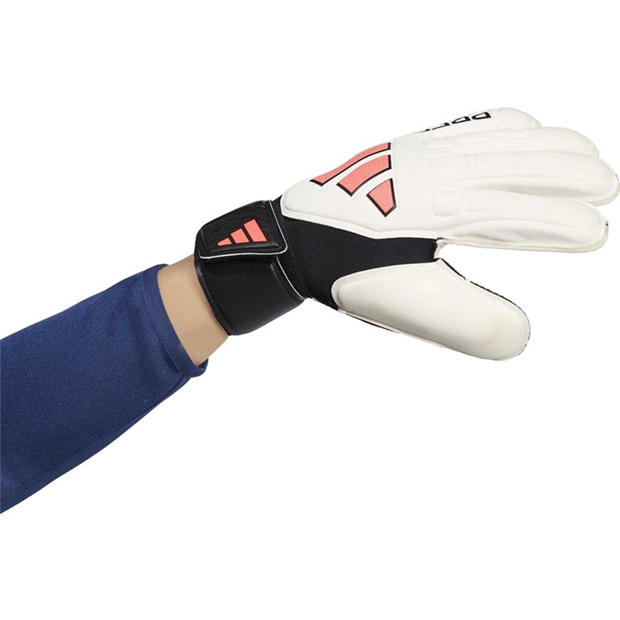 White/Black - adidas - Predator Match Fingersave Goalkeeper Gloves Adults