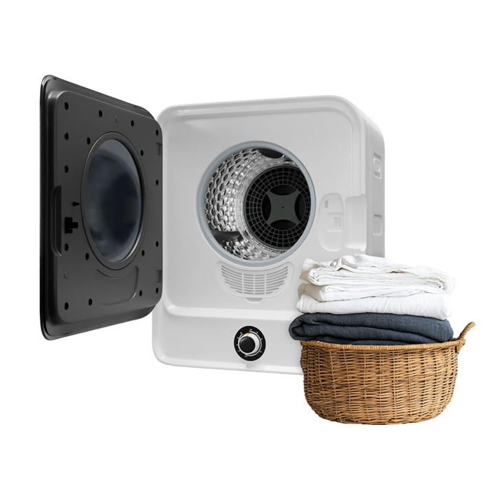 Dmd Collective  White Mini Tumble Dryer, Sports Direct