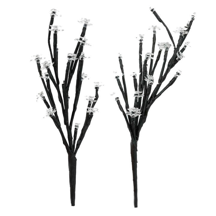 Streetwize   Set Of 2 Solar Flower Tree Light in Size H68cm, Sports Direct