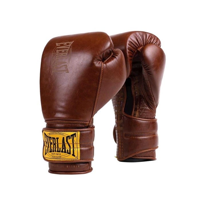 Everlast  Brown 1910 Sparring Glove in Size 16oz, Sports Direct