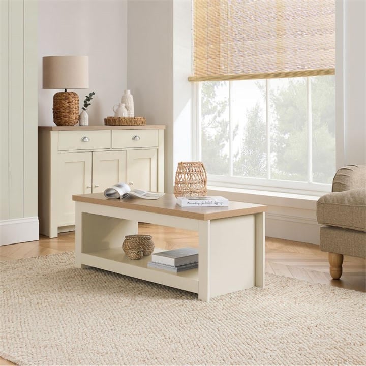 Birlea  Nude Highgate Coffee Table, Sports Direct