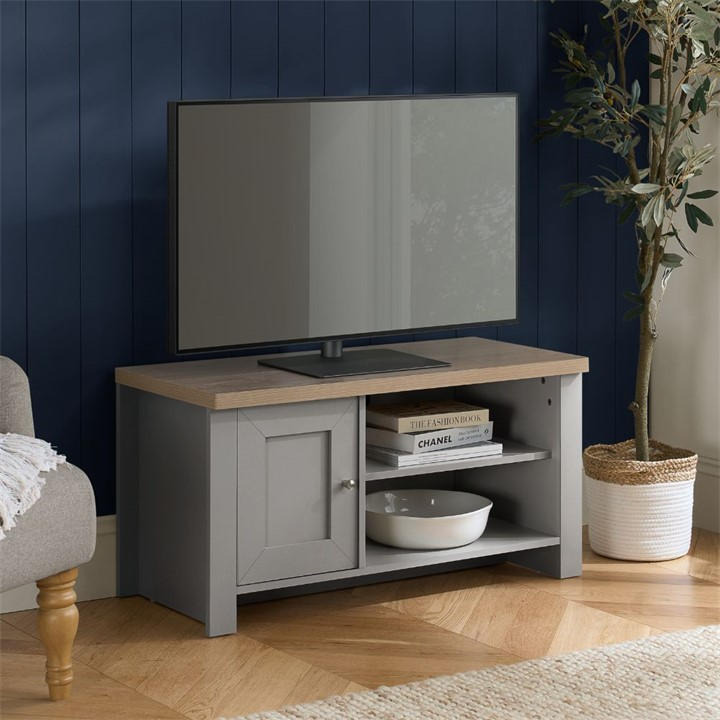 Birlea  Grey Highgate Small Tv Unit, Sports Direct