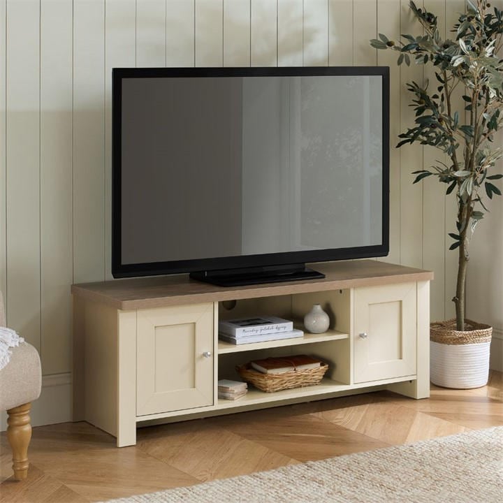 Birlea  Nude Highgate Large Tv Unit, Sports Direct
