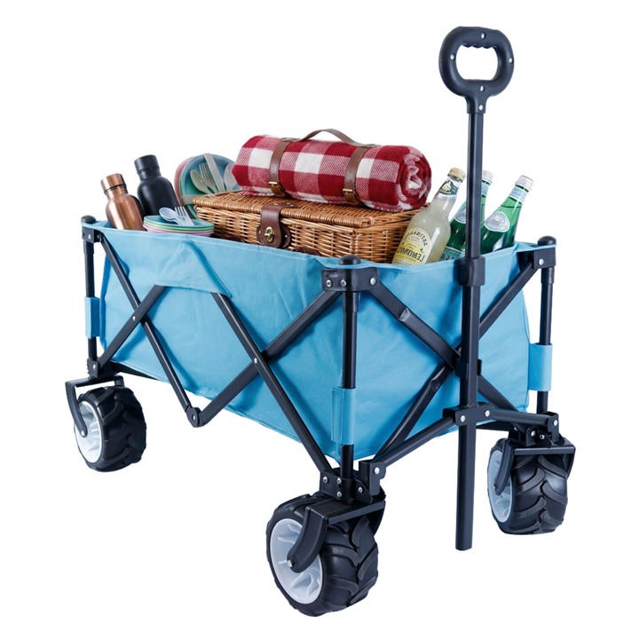 Streetwize  Blue All Terrain Heavy Duty Outdoor Trolley in Size 89x49x57cm, Sports Direct