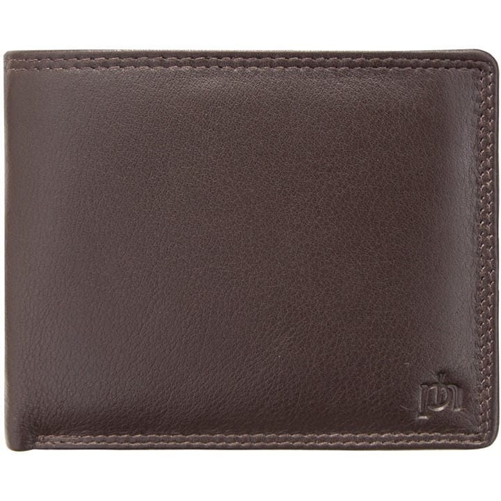 Primehide Leather Men's Brown Washington Trifold Rfid Leather Wallet, Sports Direct
