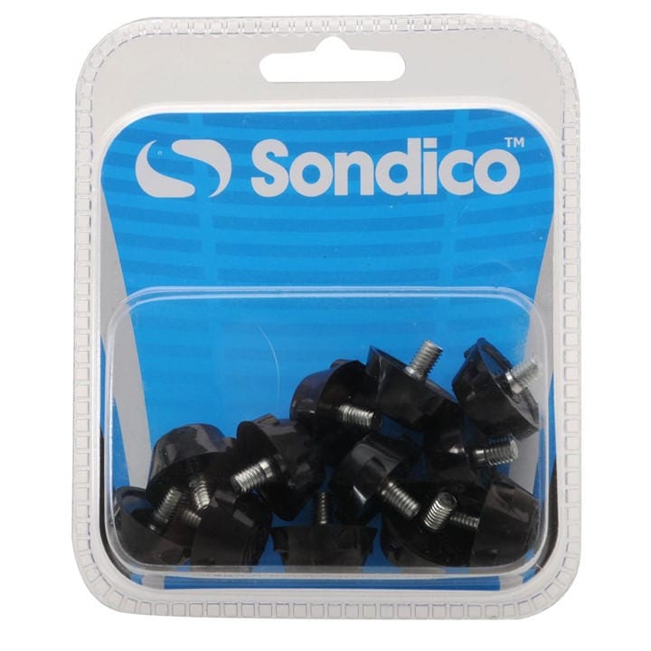 Sondico  Black Rubber Football Studs, Sports Direct