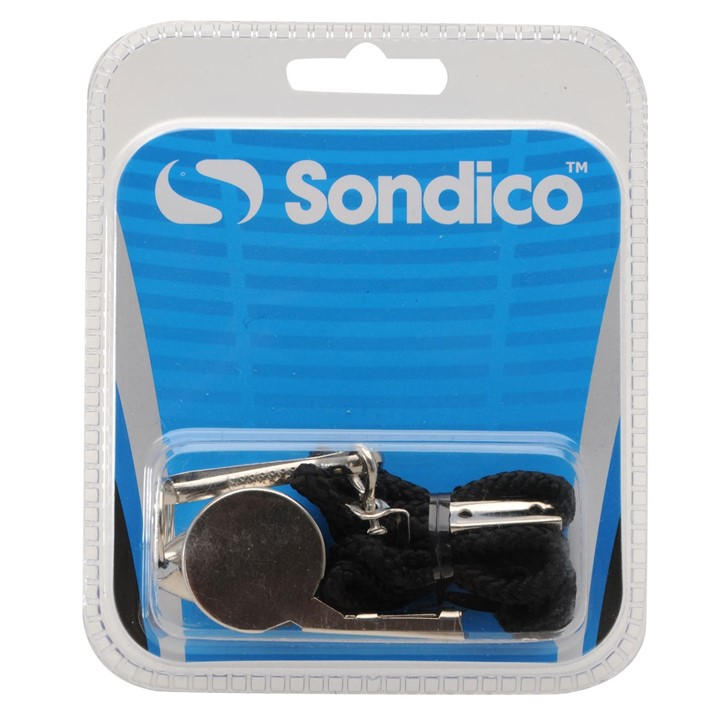 Sondico  Silver Metal Whistle, Sports Direct