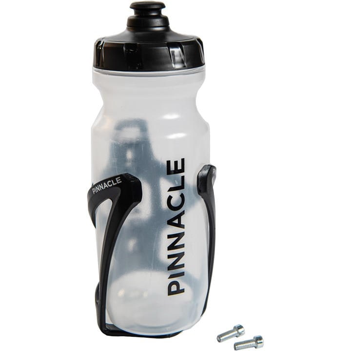 Pinnacle  White Bottle & Cage Combo, Sports Direct