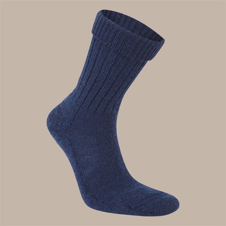 Craghoppers Unisex Dknavy Marl Wool Hiker Socks Size 6 - 12 Months