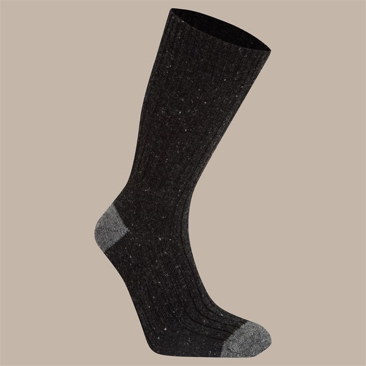 Craghoppers Unisex Blkp/Lgtgry Torver Walk Socks Uk3-5