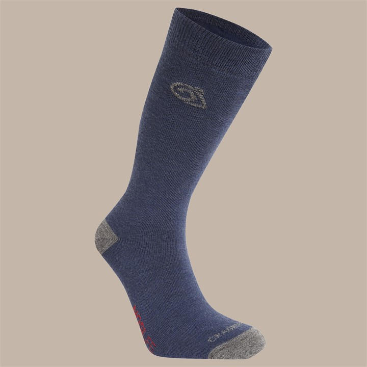 Craghoppers Unisex Blue Nl Wool Socks Size 7