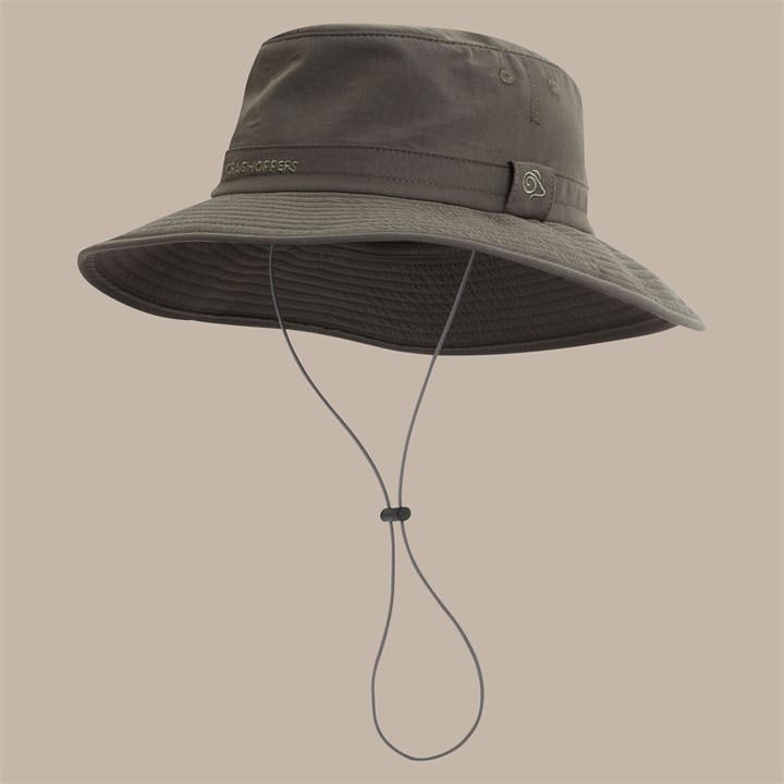 Craghoppers Men's Green Nosilife Outback Ii Insect-Repellent Hat in Size M - L, Sports Direct