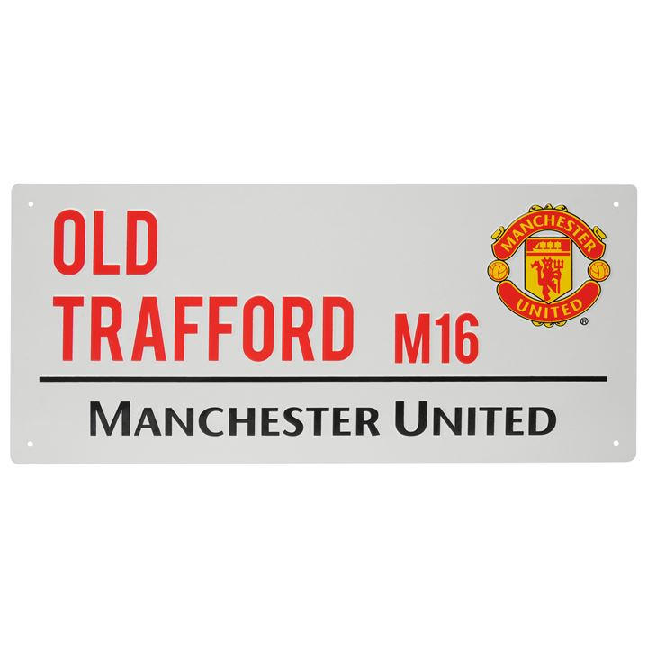 Team  Kids 3D Street Sign - Man Utd - Image 2