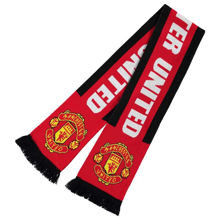Team  Black Football Scarf  in Size Mens, Sports Direct