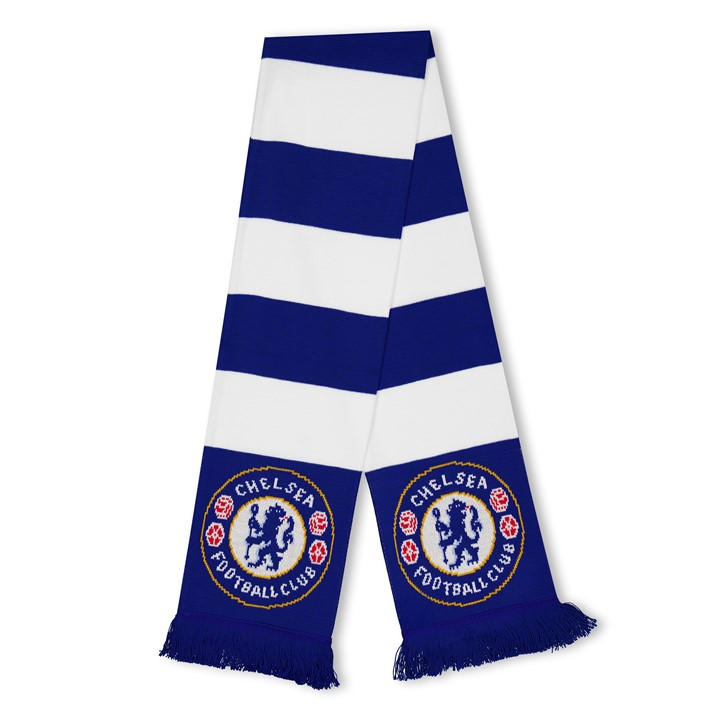 Team  White Football Scarf, Sports Direct