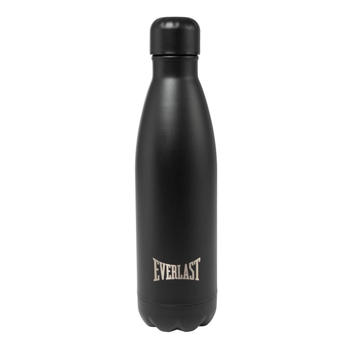 Everlast Black Stainless Steel Insulated Water Bottle, Sports Direct