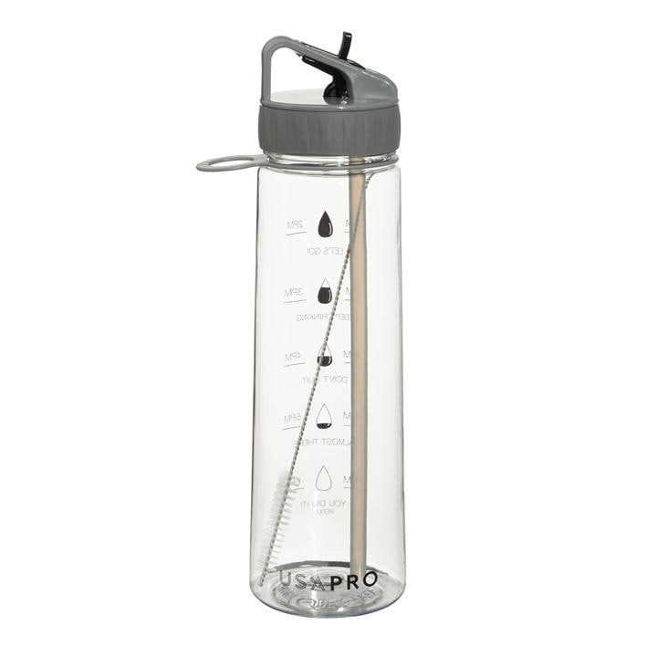 Usa Pro Women's Clear Pro Premium Hydration Water Bottle, Sports Direct