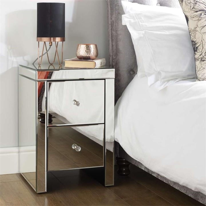 Seville     2 Drawer Bedside Table, Football by Birlea, Sports Direct