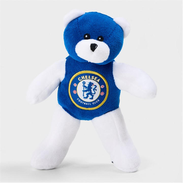 Team  Blue Football Beanie Bear, Sports Direct
